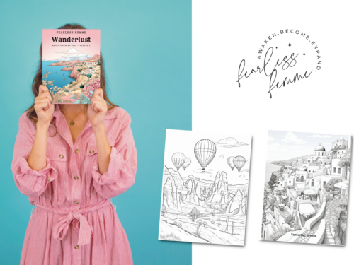 Travel Coloring Book for Women A travel themed coloring book for women with the wanderlust spirit
