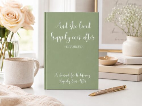 Divorce Journal for Her – Gifts for Healing and Empowerment Divorce Journal for Her - Gifts for Healing and Empowerment, and she lived happily ever after divorced gift for women, healing journal after breakup