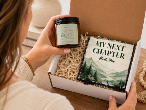 new chapter gift set for women getting divorced and need some encouragement