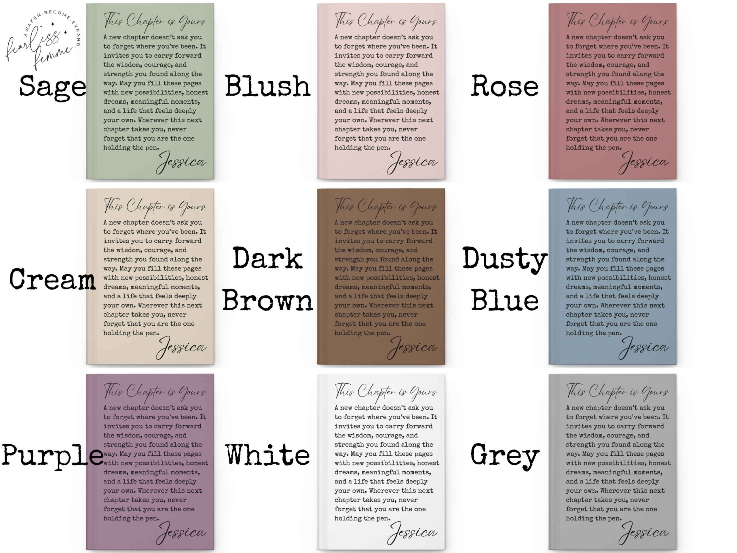 This Chapter Is Yours Personalized Journal - Image 2