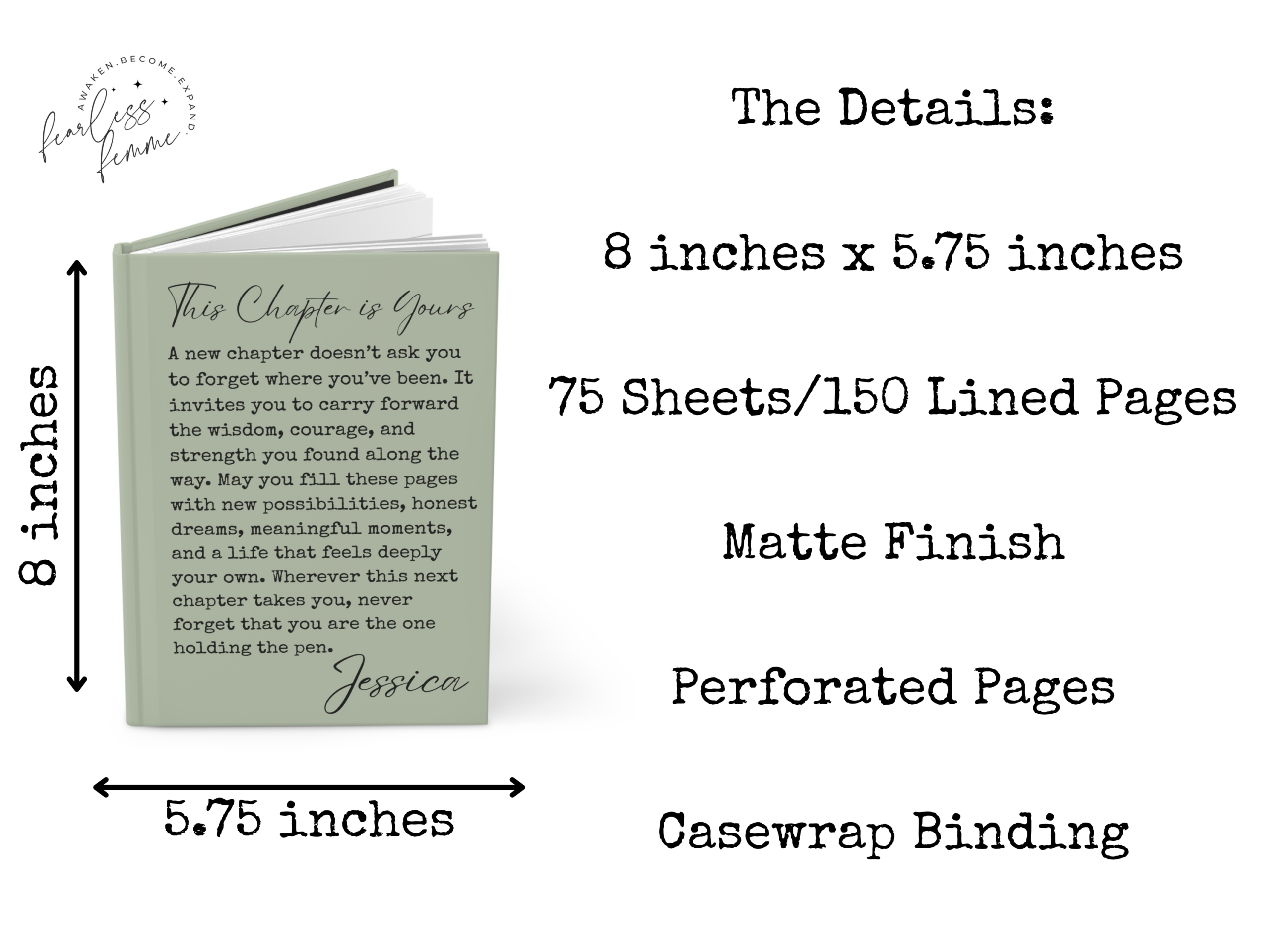 This Chapter Is Yours Personalized Journal - Image 14