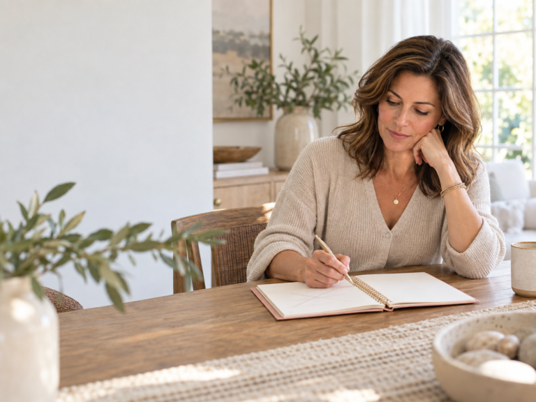 Woman revising her plans when a decision doesn’t go as planned after divorce.